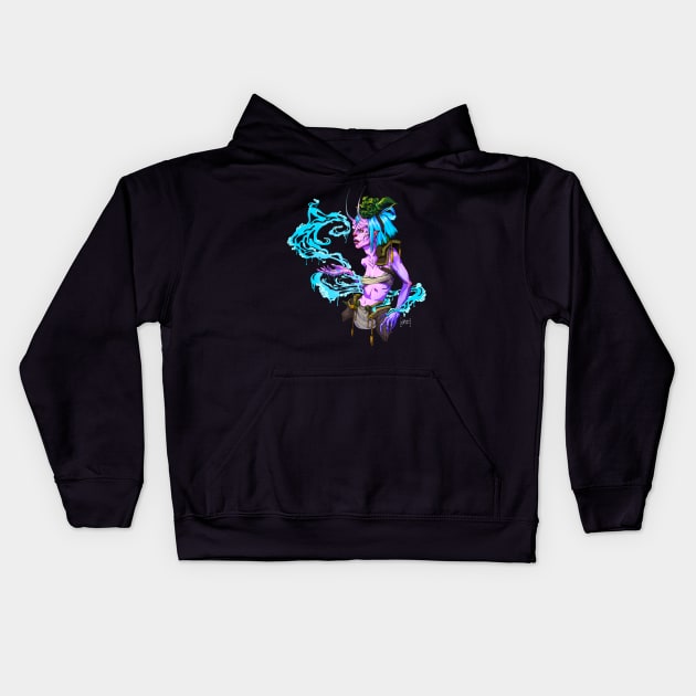 Aqua - Demon Kids Hoodie by Lucy G 